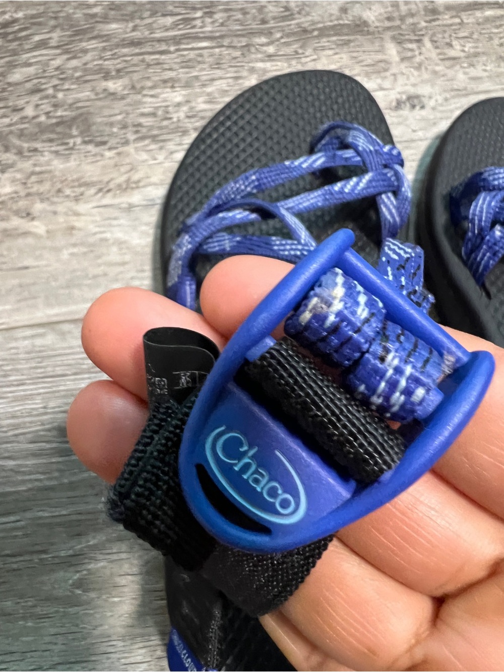 Chaco Women's ZX/2 Classic Sandals Overhaul Blue Size 8 - Picture 2 of 8